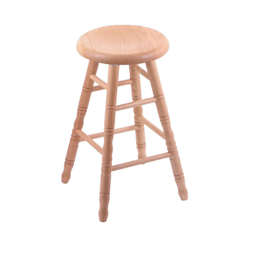 XL Oak Extra Tall Bar Stool in Natural Finish. Picture 1