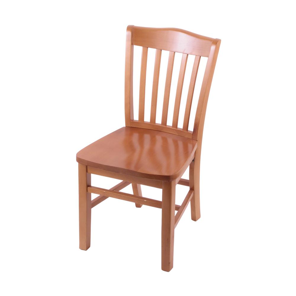 3110 18" Chair with Medium Finish and a Medium Seat. Picture 1