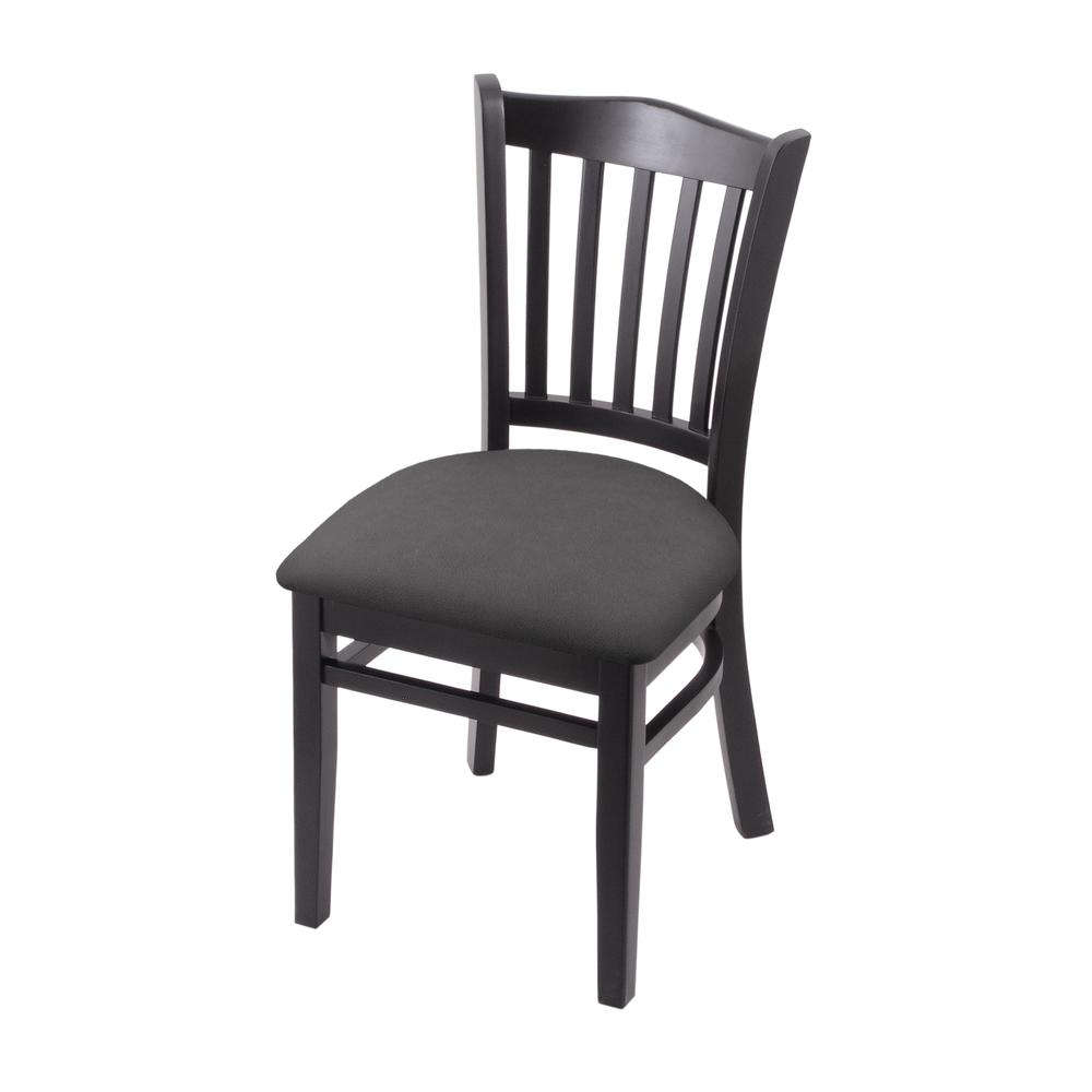 3120 18" Chair with Black Finish and Canter Storm Seat. Picture 1