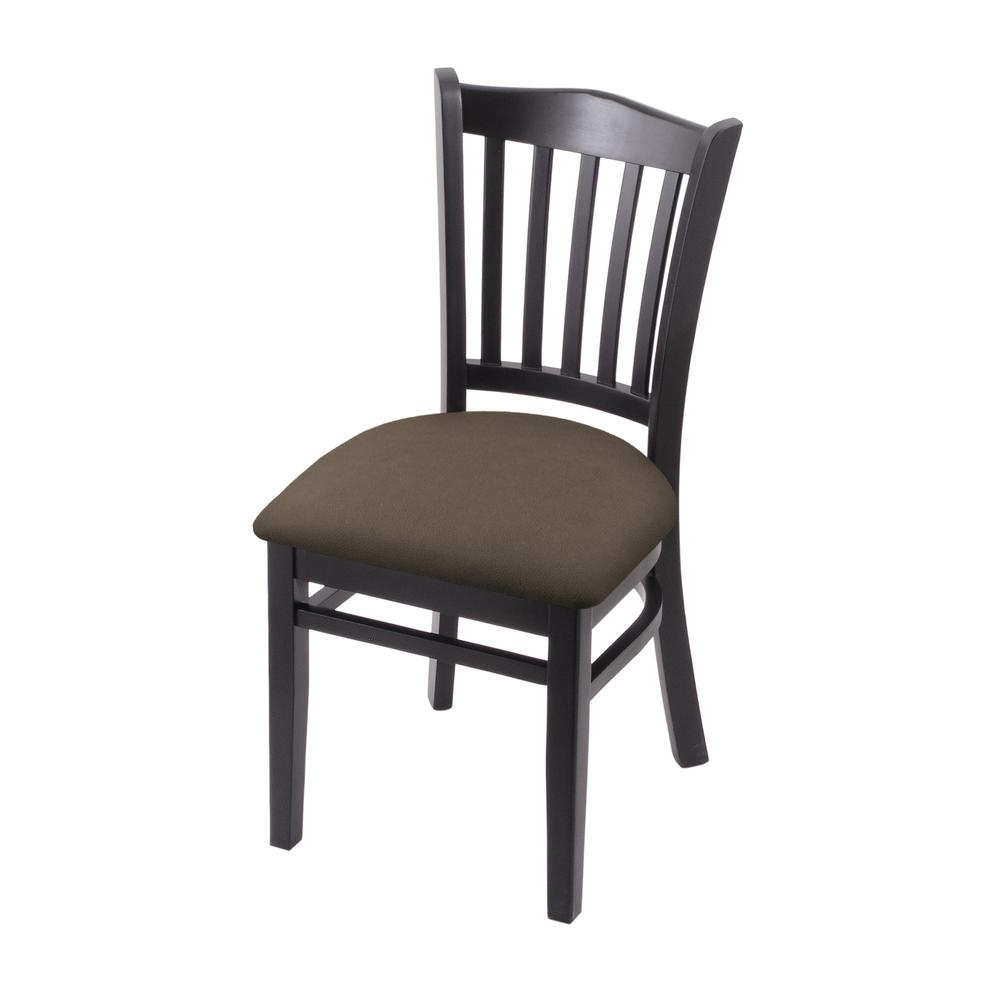 3120 18" Chair with Black Finish and Canter Earth Seat. Picture 1