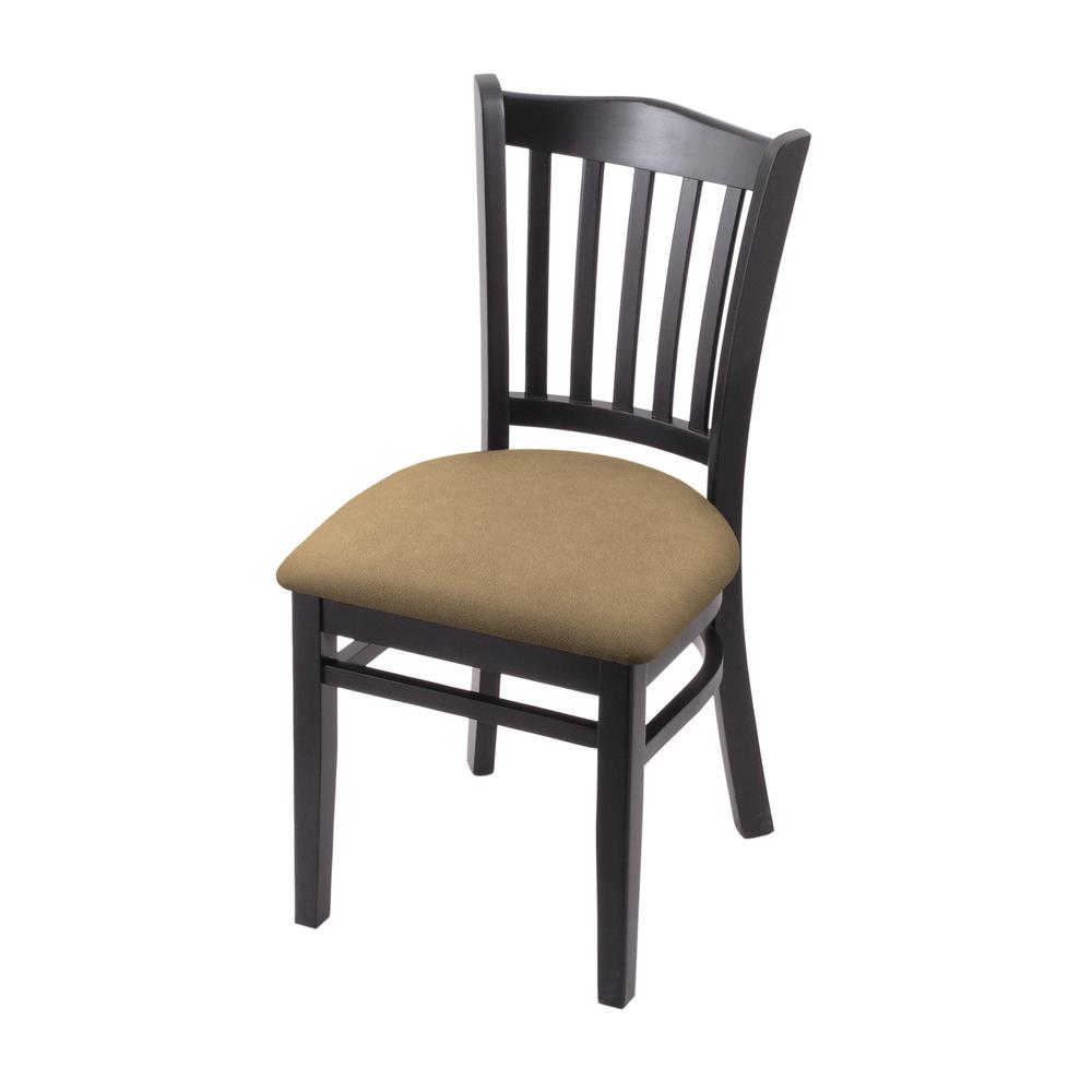 3120 18" Chair with Black Finish and Canter Sand Seat. Picture 1