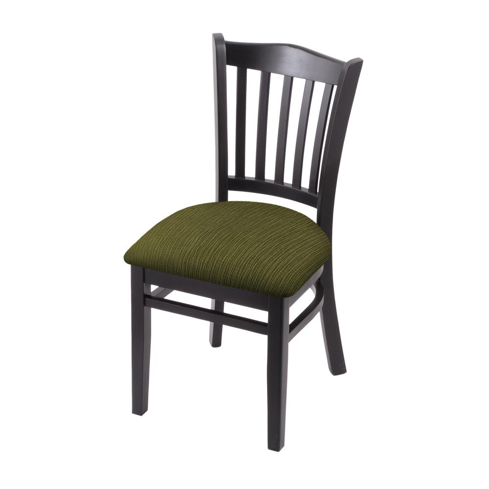 3120 18" Chair with Black Finish and Graph Parrot Seat. Picture 1