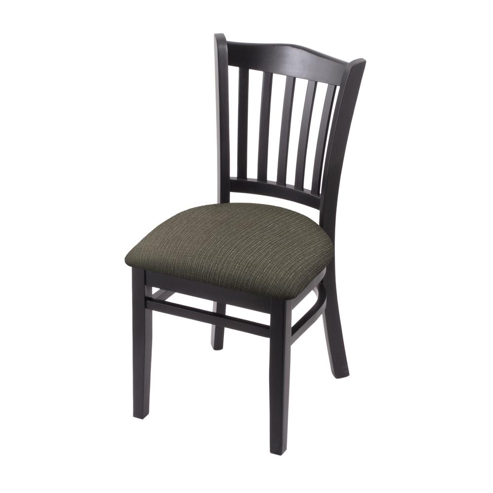 3120 18" Chair with Black Finish and Graph Chalice Seat. Picture 1
