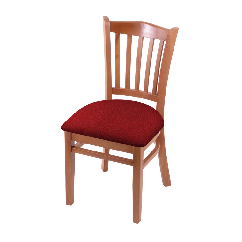 3120 18" Chair with Medium Finish and Graph Ruby Seat. The main picture.