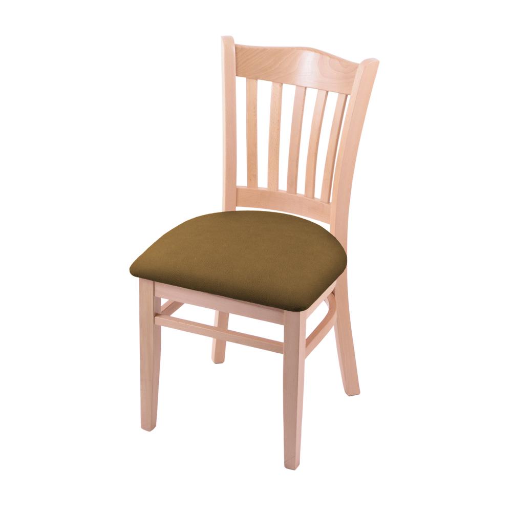 3120 18" Chair with Natural Finish and Canter Saddle Seat. Picture 1