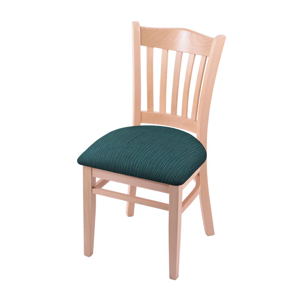 3120 18" Chair with Natural Finish and Graph Tidal Seat. Picture 1