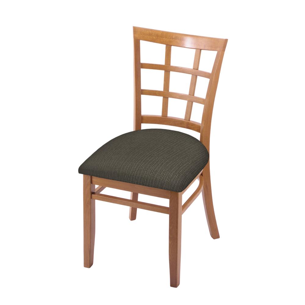 3130 18" Chair with Medium Finish and Graph Chalice Seat. Picture 1
