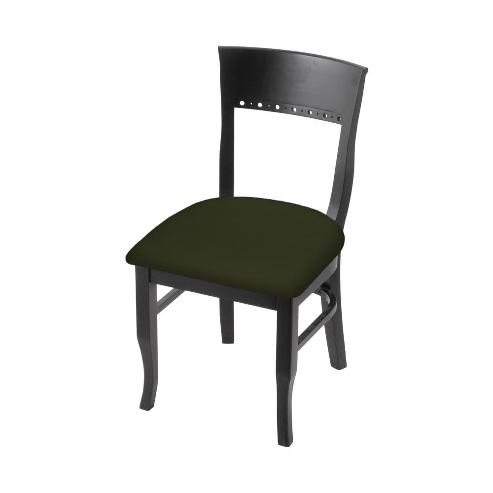 3160 18" Chair with Black Finish and Canter Pine Seat. The main picture.