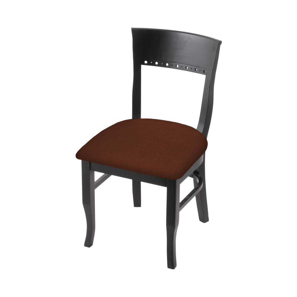 3160 18" Chair with Black Finish and Rein Adobe Seat. Picture 1