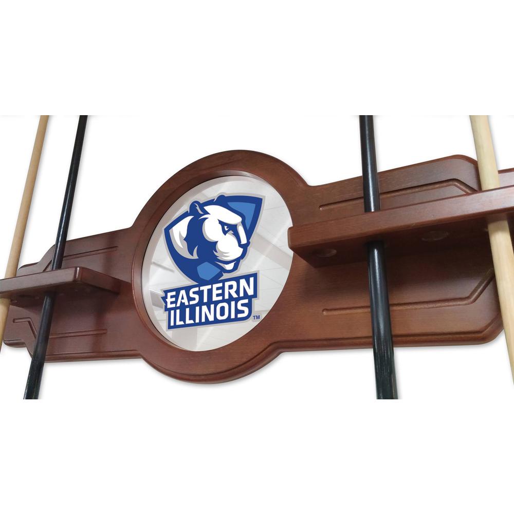 Eastern Illinois Cue Rack in Navajo Finish. Picture 3