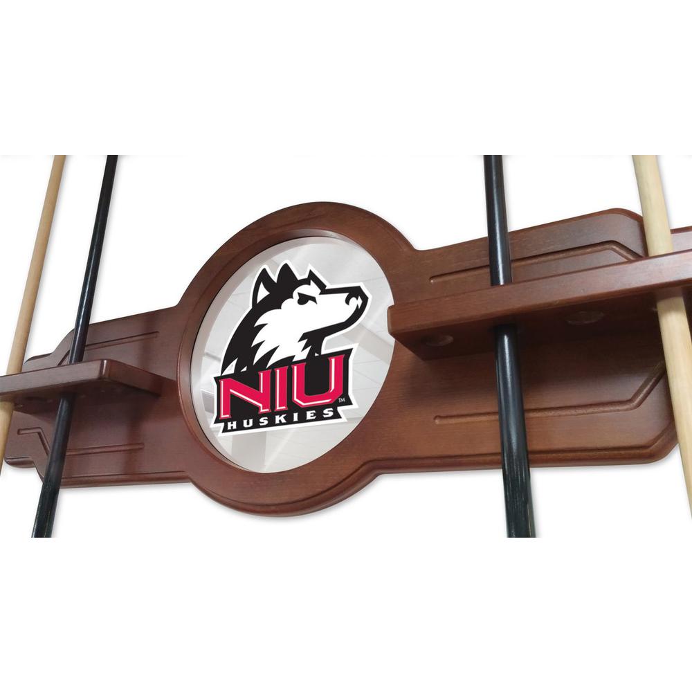 Northern Illinois Cue Rack in Navajo Finish. Picture 3