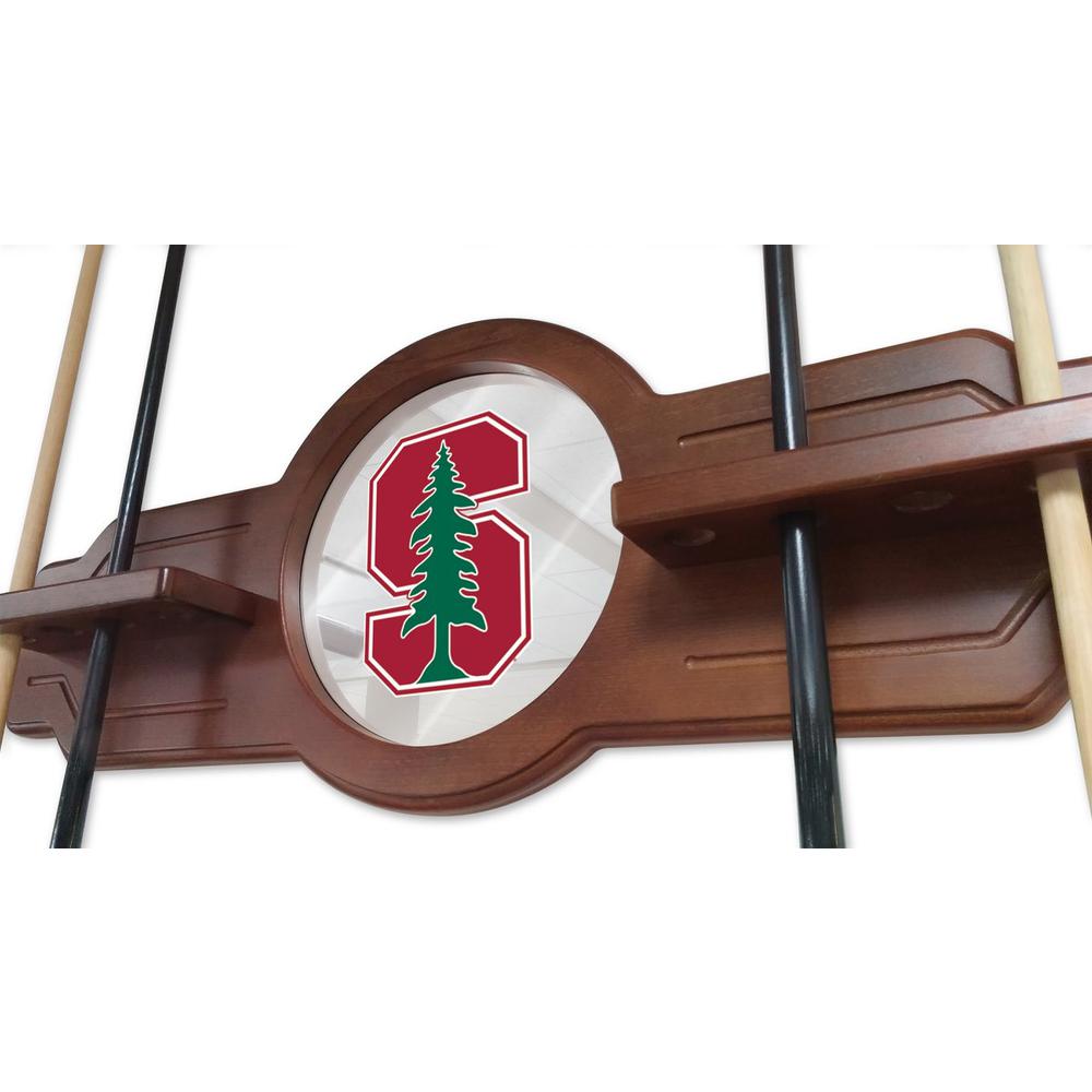 Stanford Cue Rack in Navajo Finish. Picture 3