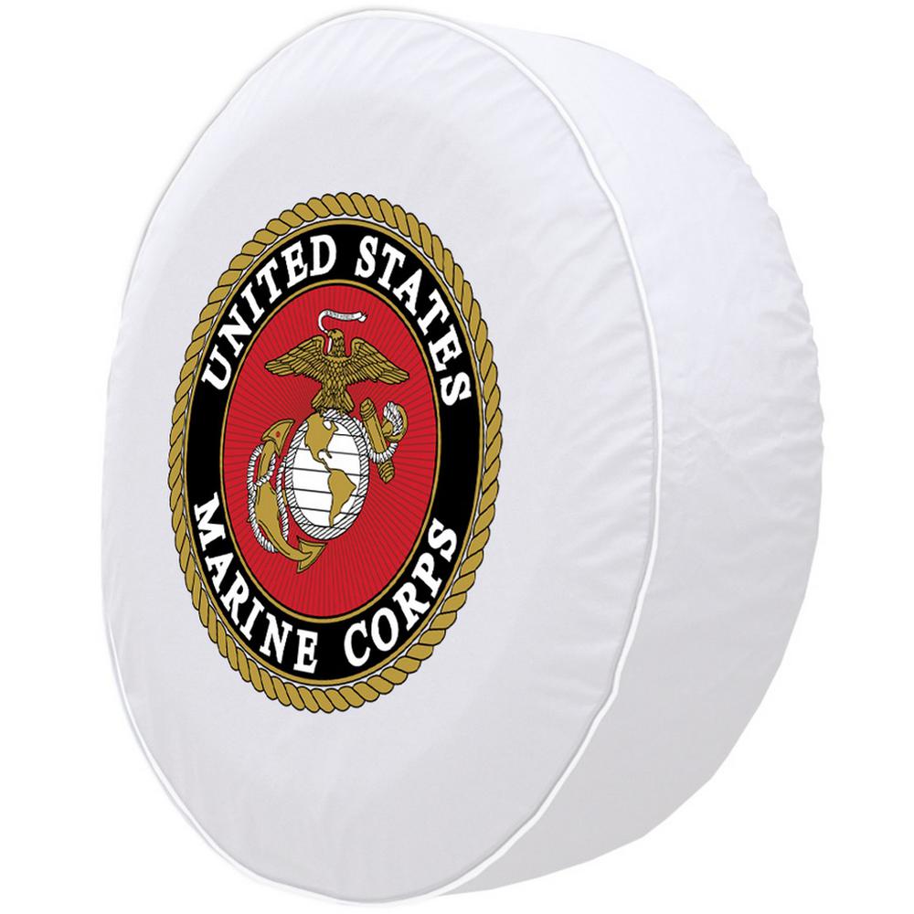 29 x 8 U.S. Marines Tire Cover. Picture 2