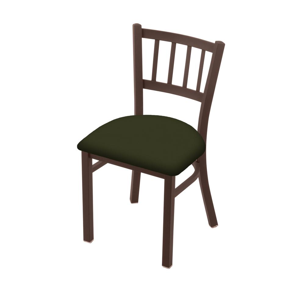 610 Contessa 18" Chair with Bronze Finish and Canter Pine Seat. Picture 1