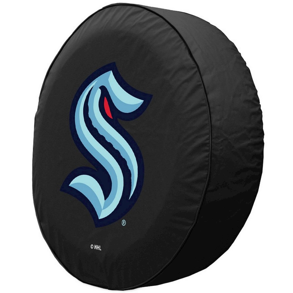 Seattle Kraken Tire Cover TCH1SeaKrkBK. Picture 2