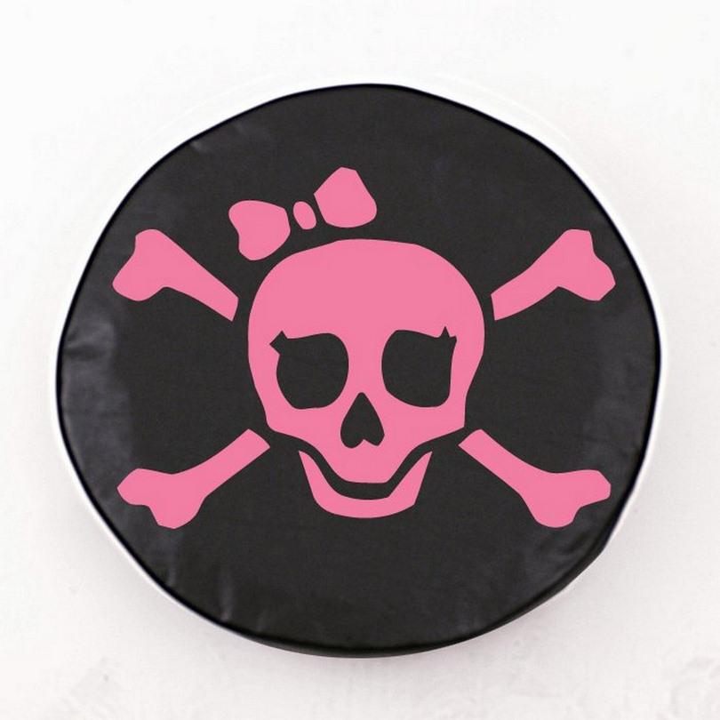 Pirate Girl (Pink) Tire Cover. Picture 1