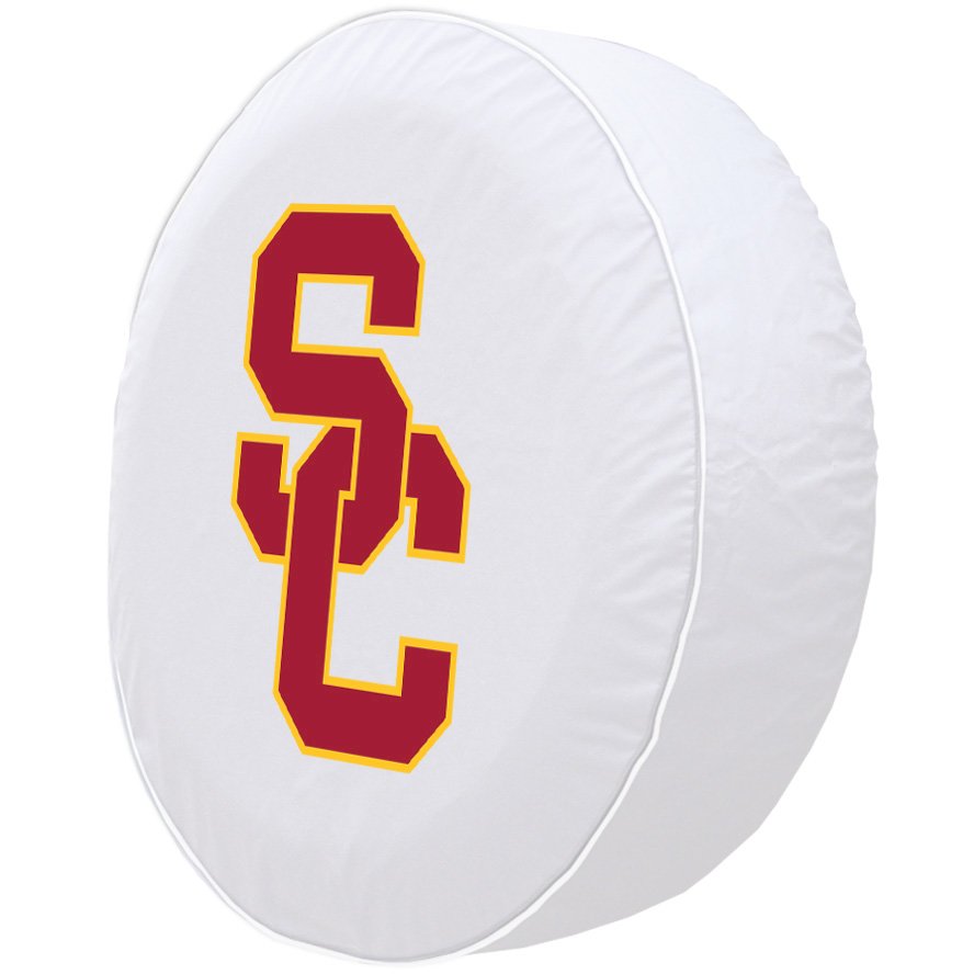 28 x 8 USC Trojans Tire Cover. Picture 2