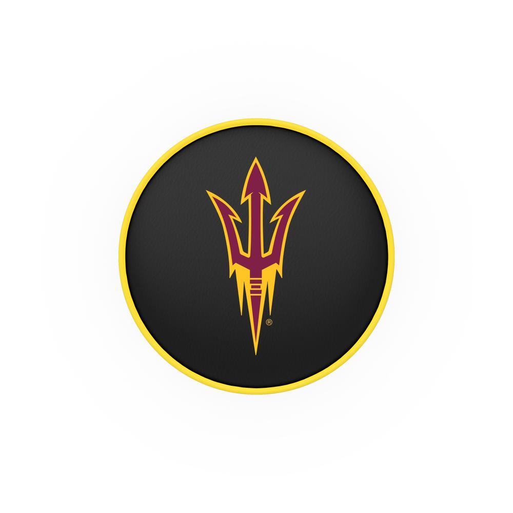 Arizona State Bar Stool Seat Cover with Pitchfork logo by Covers by HBS. Picture 2