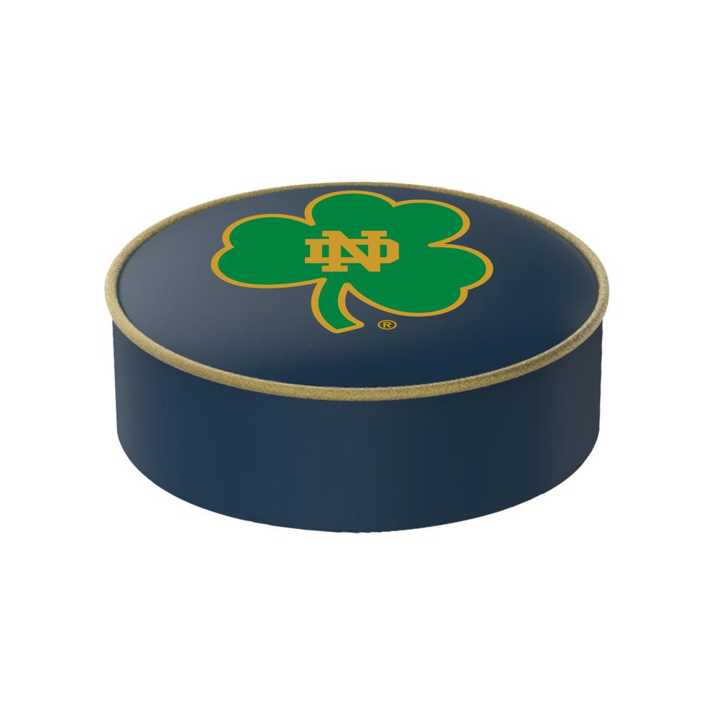 Notre Dame (Shamrock) Bar Stool Seat Cover by Covers by HBS. Picture 1