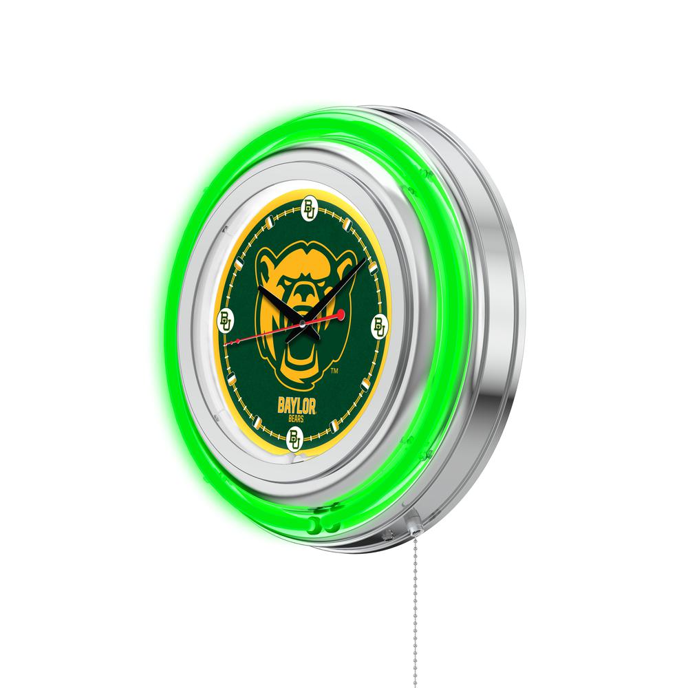 Baylor Neon Clock. Picture 2
