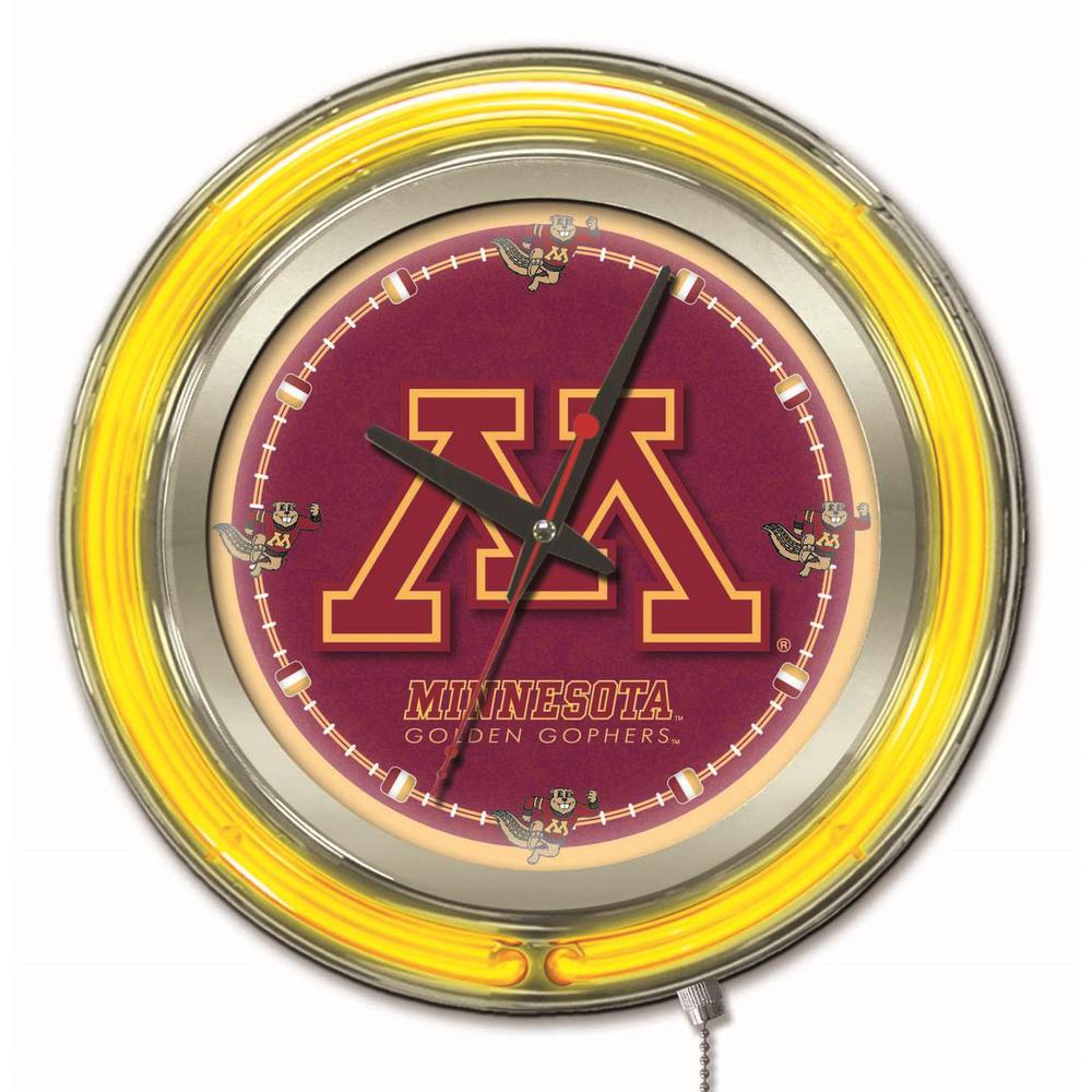 Minnesota Neon Clock. Picture 1