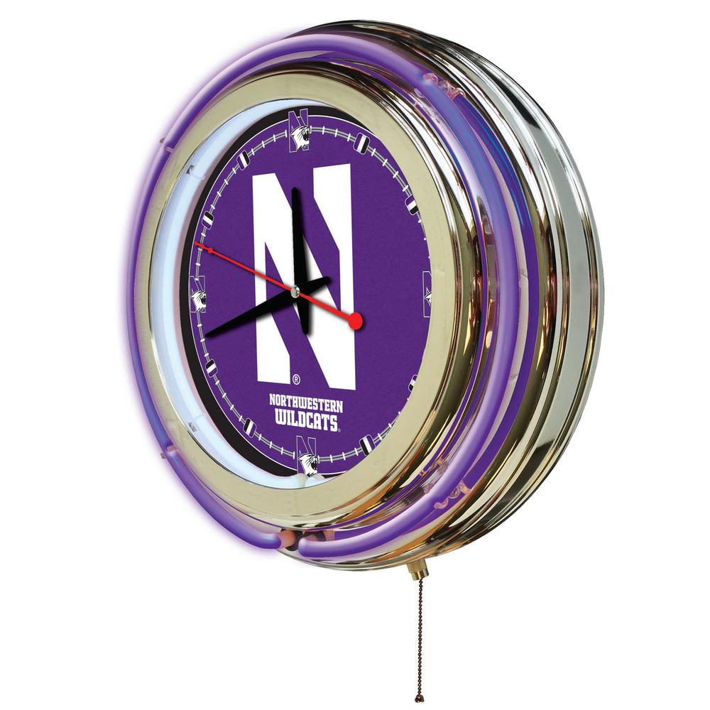 Northwestern Neon Clock. Picture 2