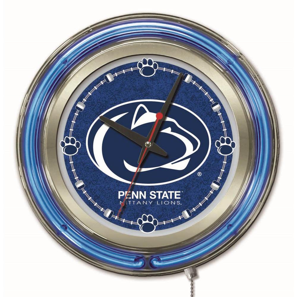 Penn State Neon Clock. The main picture.
