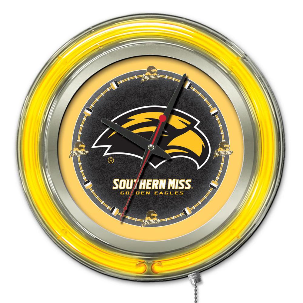 Southern Miss Neon Clock. Picture 1