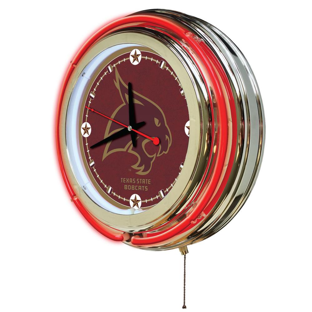 Texas State Neon Clock. Picture 2
