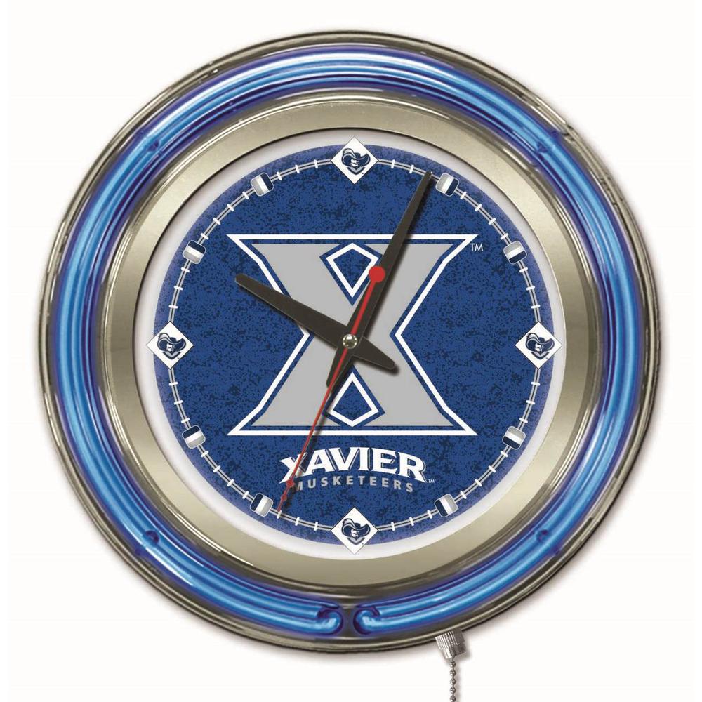 Xavier Neon Clock. Picture 1