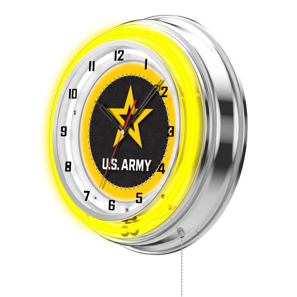 U.S. Army 19" Neon Clock. Picture 2