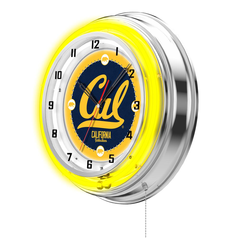University of California 19" Neon Clock. Picture 2