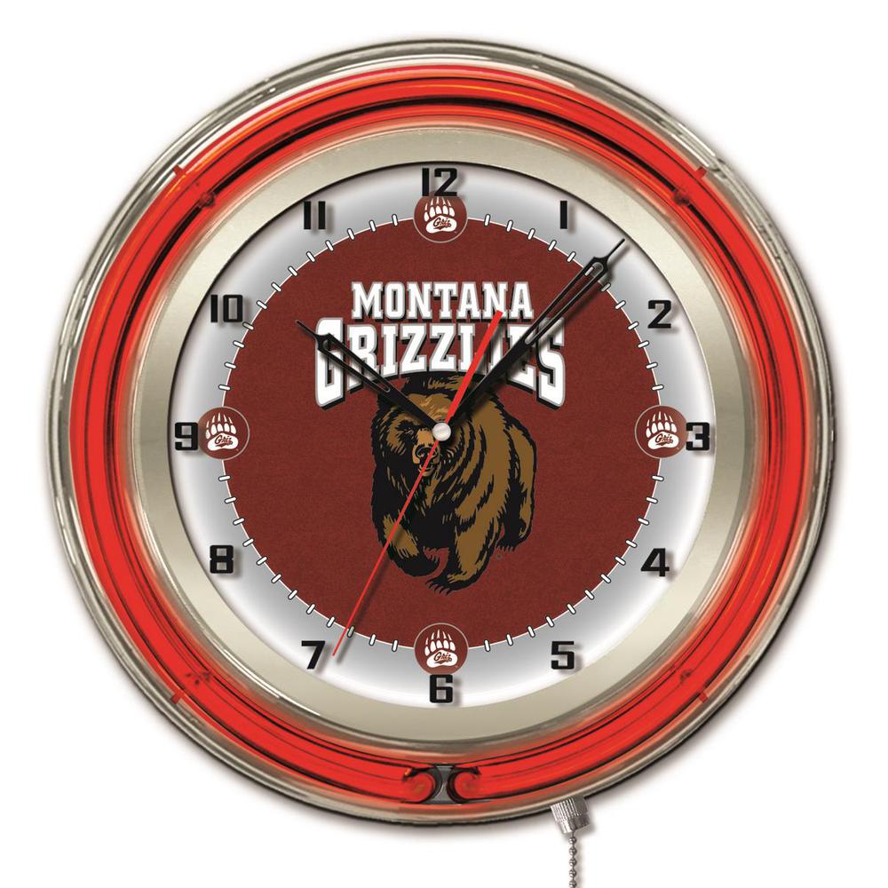 Montana 19" Neon Clock. Picture 1