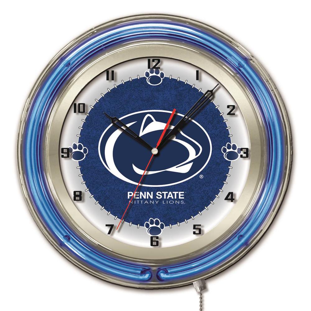 Penn State 19" Neon Clock. Picture 1