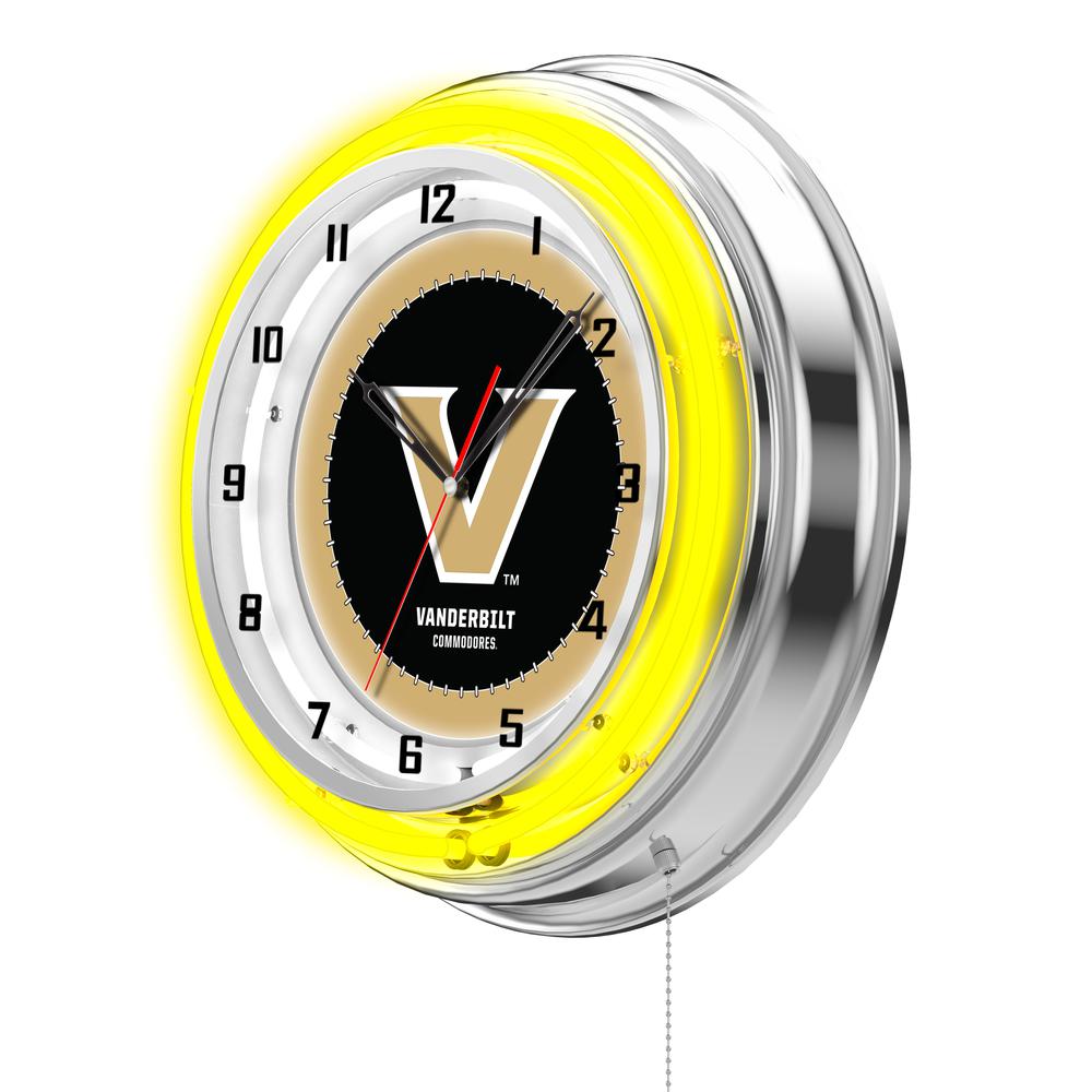 Vanderbilt 19" Neon Clock. Picture 2