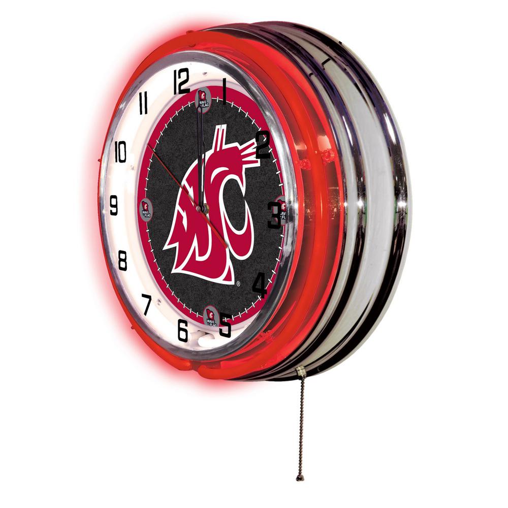 Washington State 19" Neon Clock. Picture 2