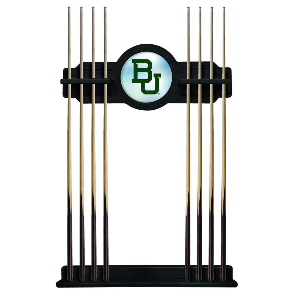 Baylor Cue Rack in Black Finish. Picture 1