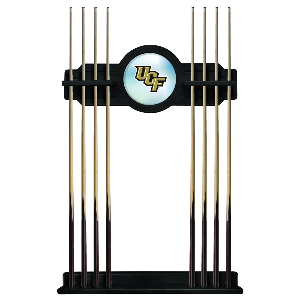 Central Florida Cue Rack in Black Finish. Picture 1