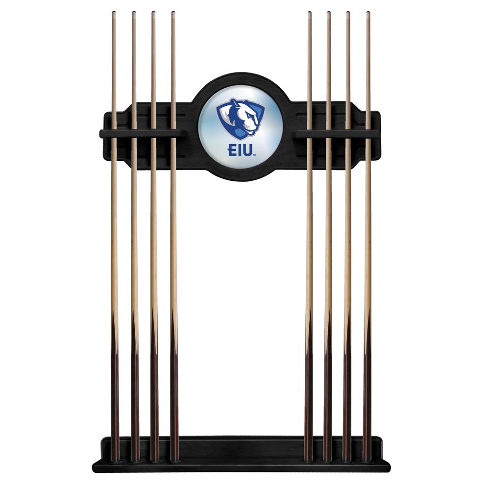 Eastern Illinois Cue Rack in Black Finish. Picture 1