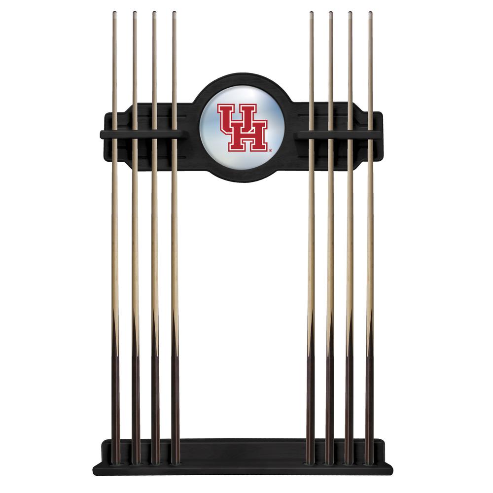 Houston Cue Rack in Black Finish. Picture 1