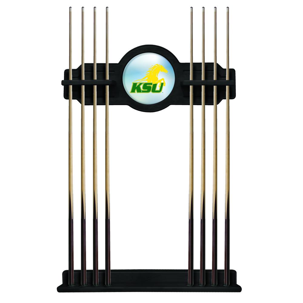 Kentucky State University Cue Rack in Black Finish. Picture 1
