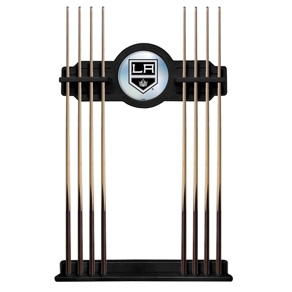 Los Angeles Kings Cue Rack in Black Finish. Picture 1