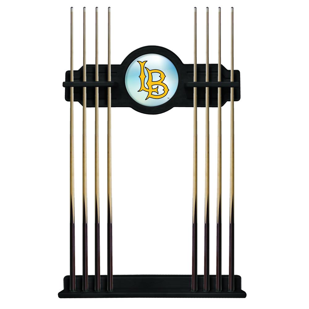 Long Beach State University Cue Rack in Black Finish. Picture 1