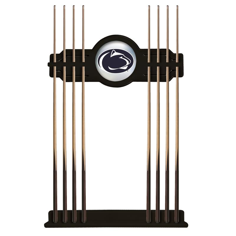 Penn State Cue Rack in Black Finish. Picture 1