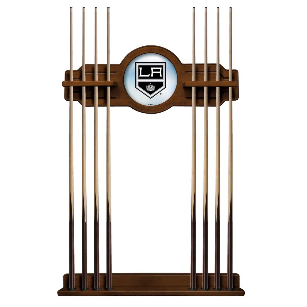 Los Angeles Kings Cue Rack in Chardonnay Finish. Picture 1