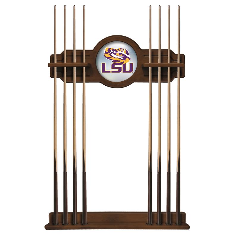 Louisiana State Cue Rack in Chardonnay Finish. Picture 1