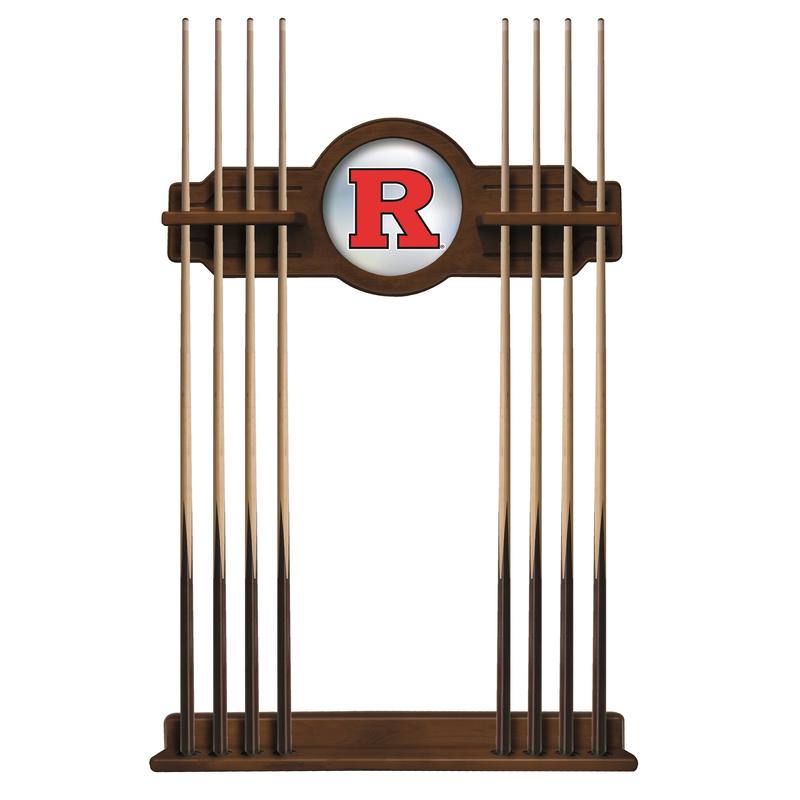 Rutgers Cue Rack in Chardonnay Finish. Picture 1