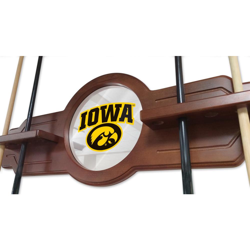 Iowa Cue Rack in Black Finish. Picture 3