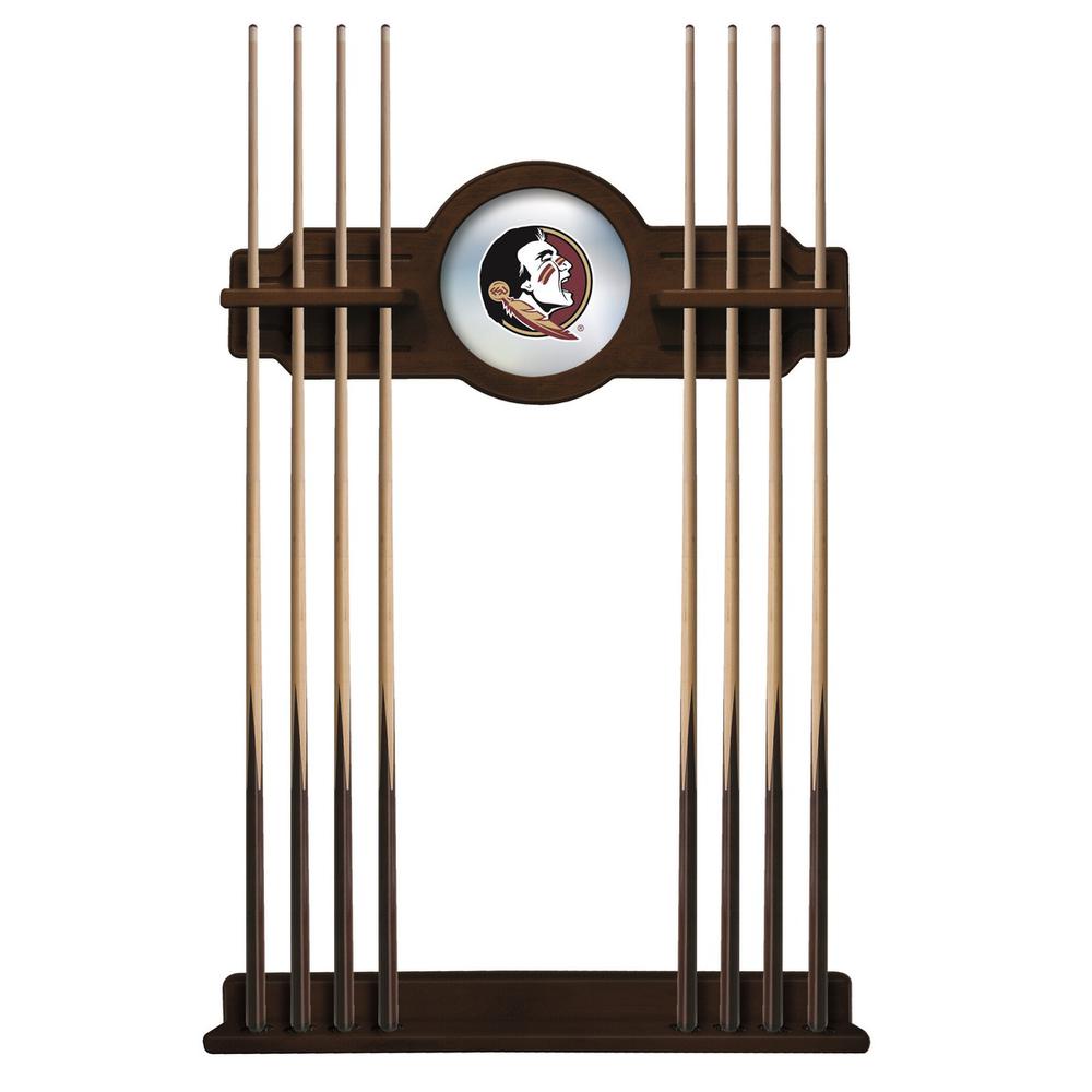 Florida State (Head) Cue Rack in Navajo Finish. Picture 1