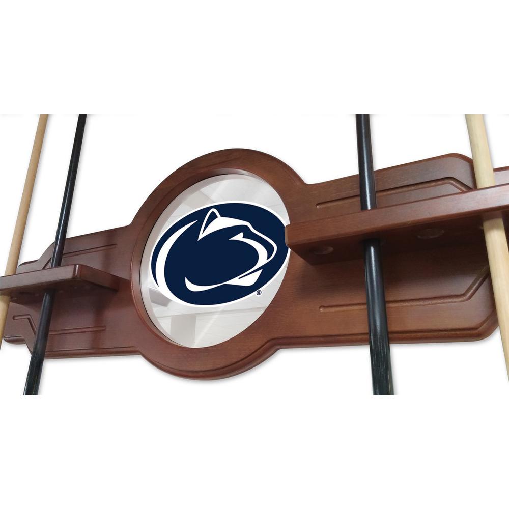 Penn State Cue Rack in Black Finish. Picture 3